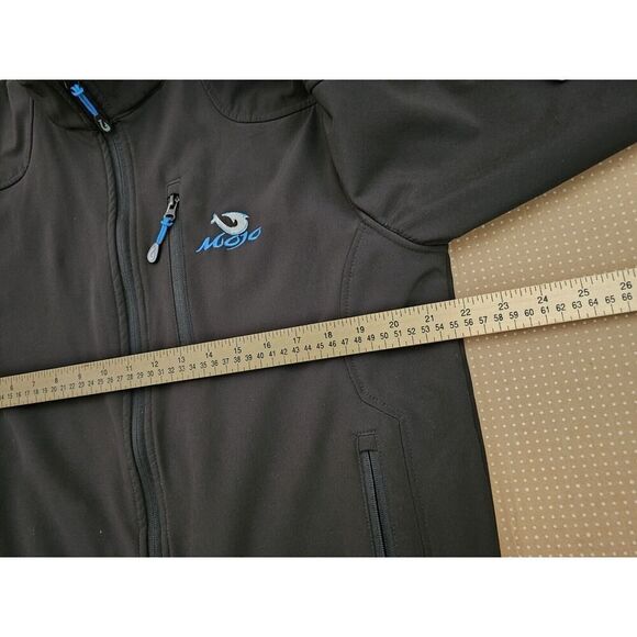 Mojo Sportswear Jacket Full Zip Softshell Size Medium - Picture 13 of 16